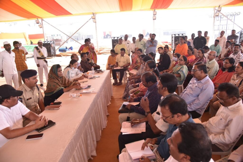 సరస్ బజార్‌కు గుంటూరులో కట్టుదిట్టమైన ఏర్పాట్లు<br><br>&nbsp;&nbsp;